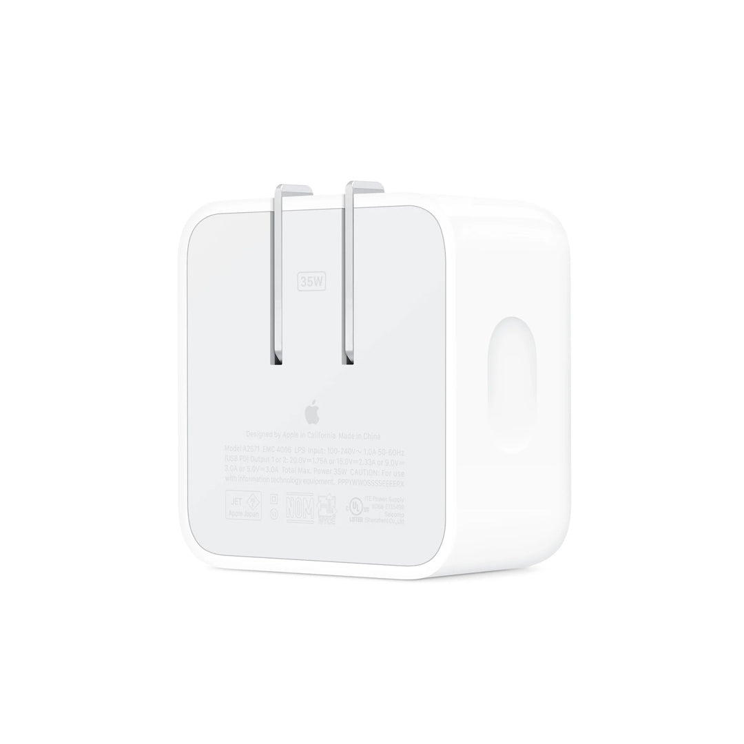 35W Dual USB-C Port Compact Power Adapter