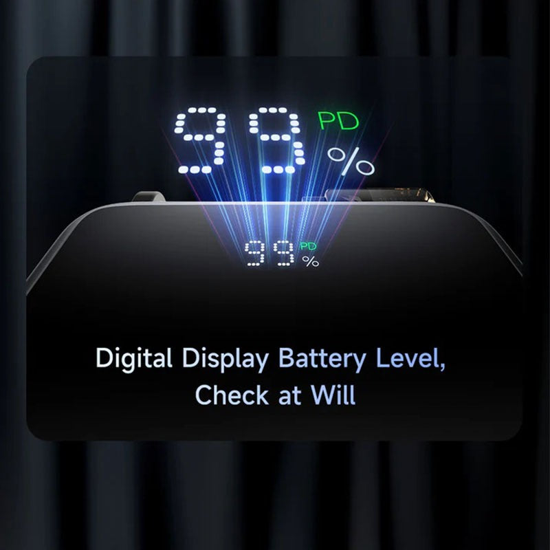 Mcdodo 67W 20,000 maH Power Bank with Built-in Cables, Digital Display, 2C+1A – MC4331