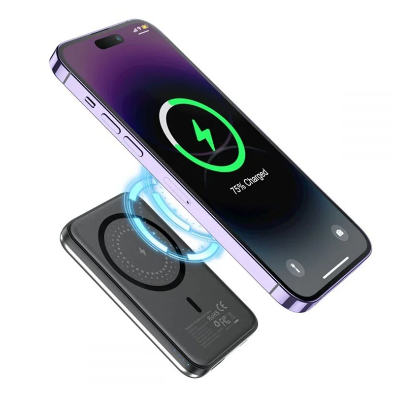 Choetech MagSafe Magnetic 10W 5000 mAh Mini Power Bank – B655