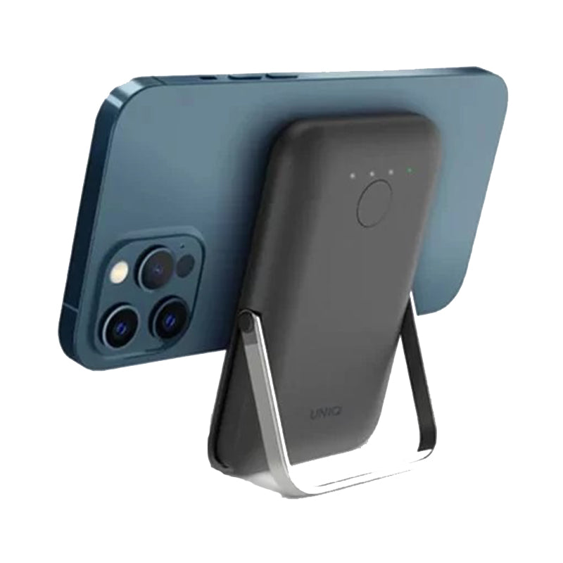 UNIQ Hoveo 5000mAh Magnetic Power Bank 20W USB-C PD with retractable stand