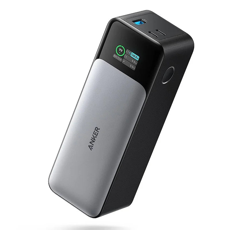 Anker 737 Power Core 24K Power Bank, 24,000mAh 3-Port Portable Charger with 140W Output, Smart Digital Display