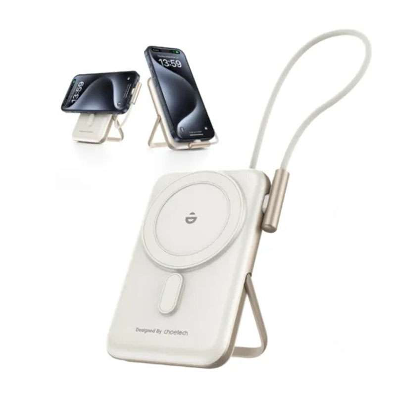 Choetech 10000mah 20W MagSafe Powerbank with USB-C Cable & Power Display