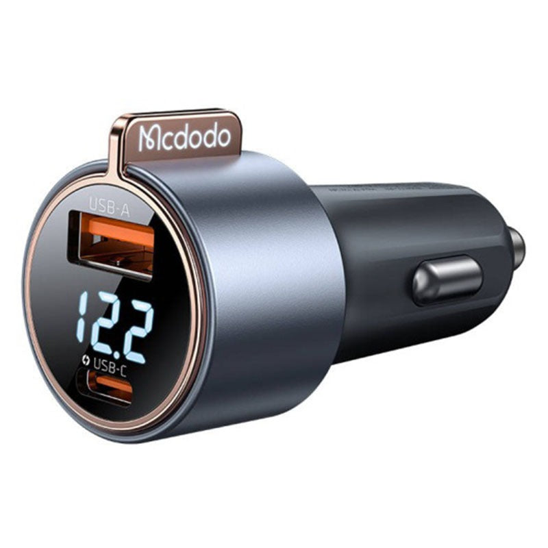 Mcdodo Car Charger Mobile 75W Dual Port USB A + C Fast Charging