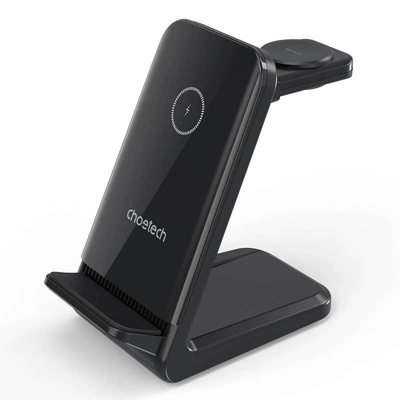 Choetech 15W 4-in-1 Wireless Charger Stand for Apple and Samsung Watc