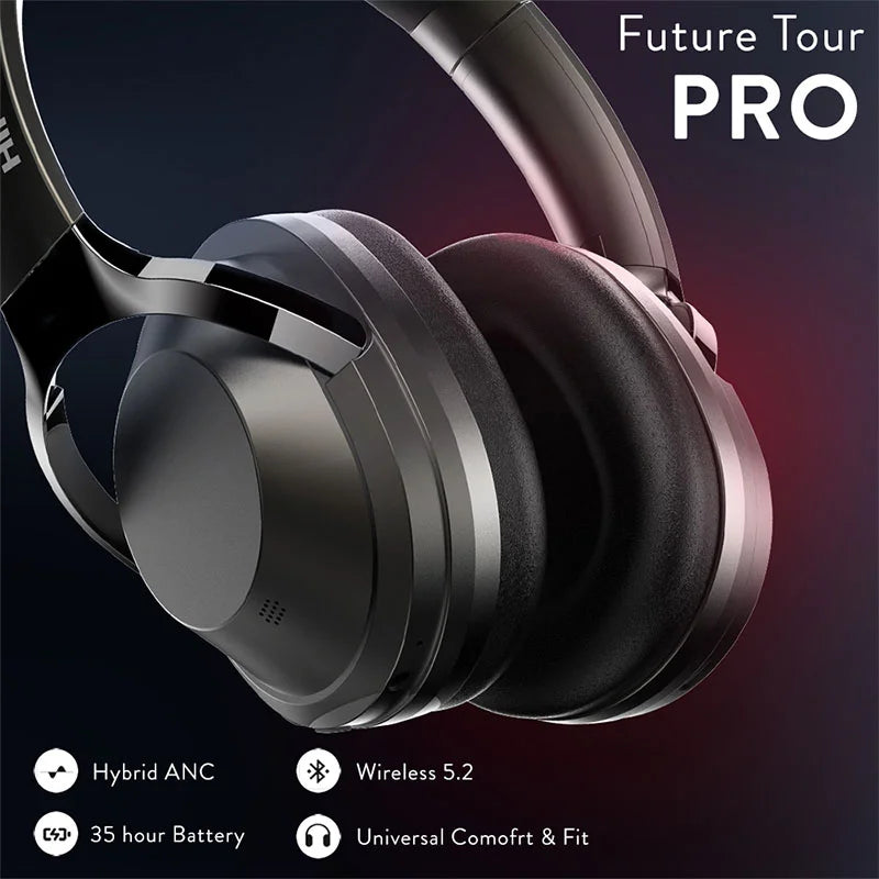 HiFuture FutureTour Pro Hybrid ANC Wireless Headphones