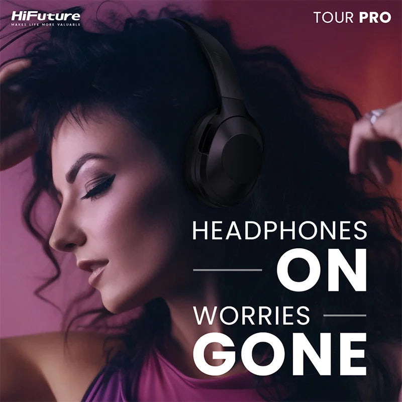 HiFuture FutureTour Pro Hybrid ANC Wireless Headphones