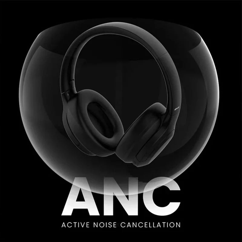 HiFuture FutureTour Over Ear ANC Headphones with Type C Fast Charge, 40 Hours Play, Bluetooth 5.2, 4 Microphones