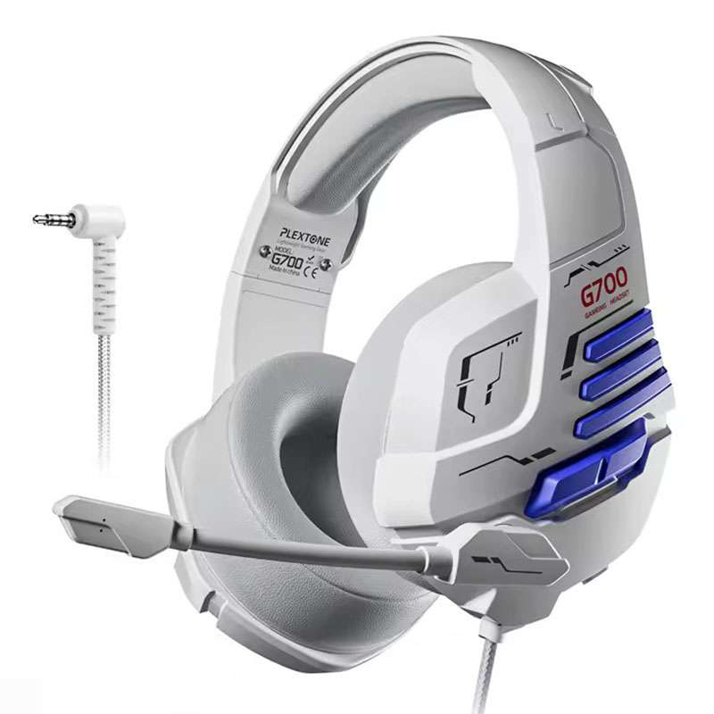PLEXTONE G700 3.5mm AUX Wired Gaming Headphones with Noise Reduction Microphone HiFi Sound