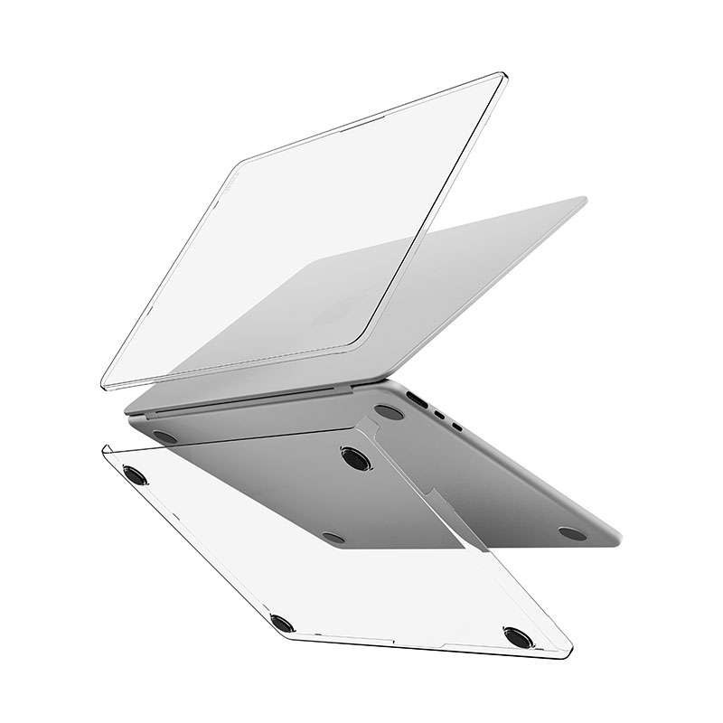 UNIQ Vero Series Case for MacBook Air 13″ (M2-M4) (2022) – Clear