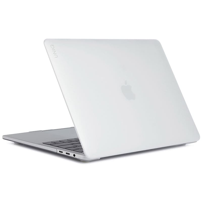UNIQ HUSK PRO Claro Macbook Pro 13 (2020/2022) (M1/M2) A2289, A2251 Case – Dove (Matte Clear)