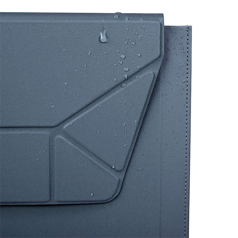 UNIQ Oslo 2in1 Laptop Sleeve & Stand Fits up to 14″ Devices – Abyss (Blue)