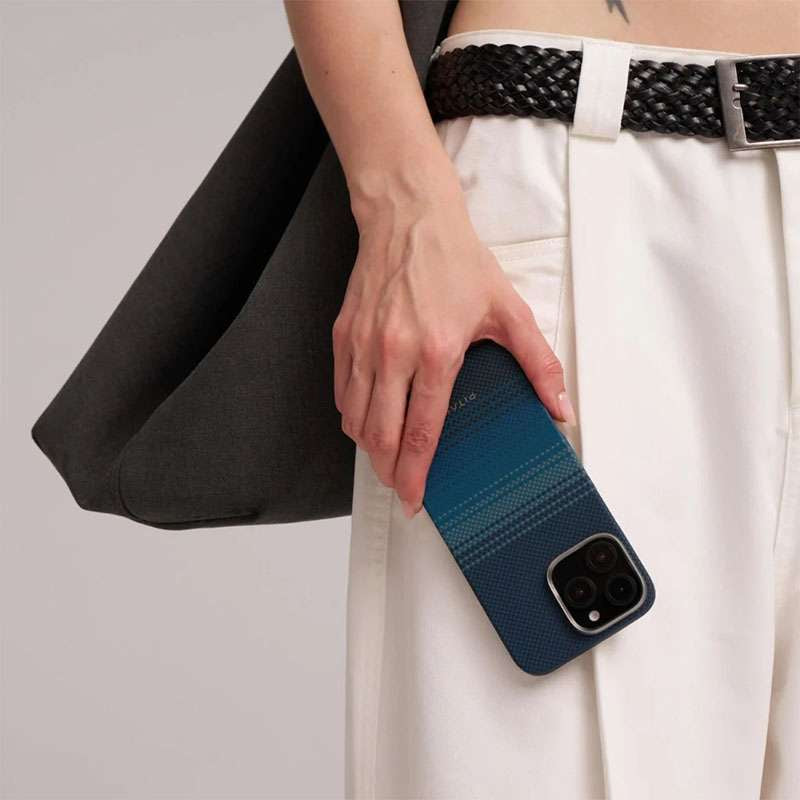 Pitaka Sunset Moonrise Tactile Woven Case for iPhone 16 Pro Max