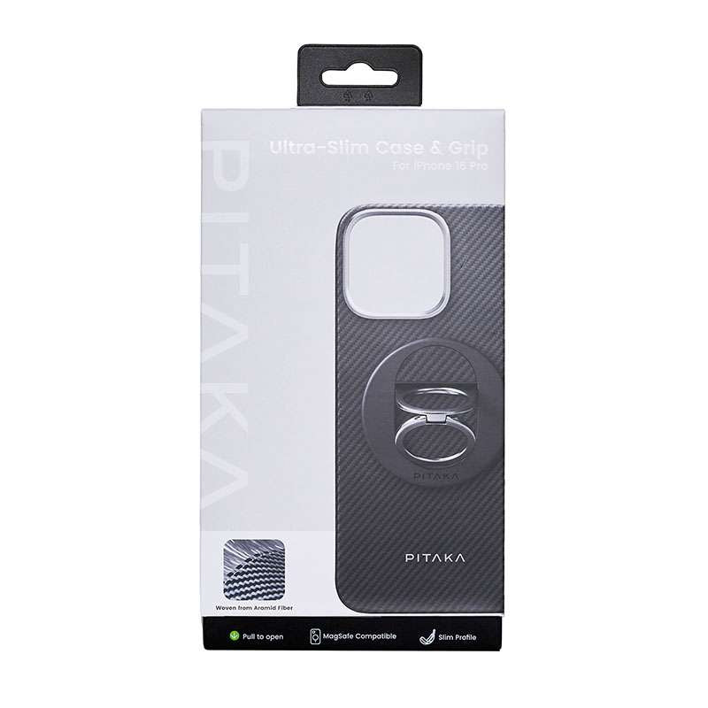 Pitaka Ultra Slim Case with MagSafe Grip3 for iPhone 16 Pro