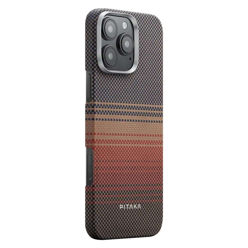 Pitaka Sunset Moonrise Tactile Woven Case for iPhone 16 Pro