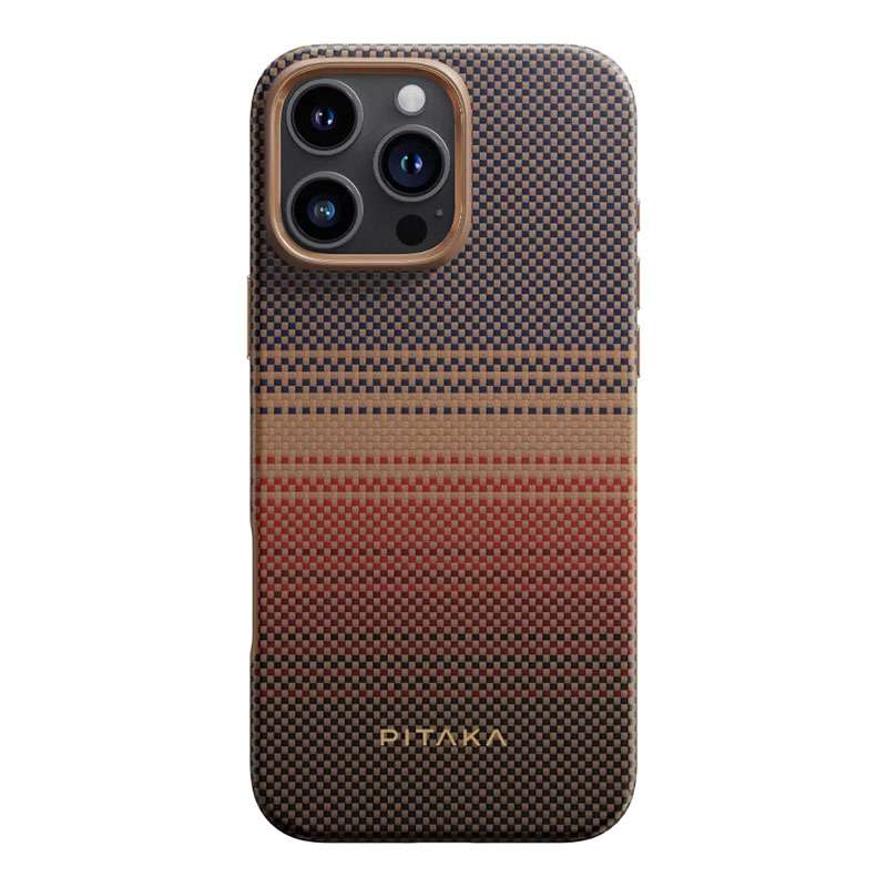 Pitaka Sunset Moonrise Military-Grade Protective Case for iPhone 16 Pro Max