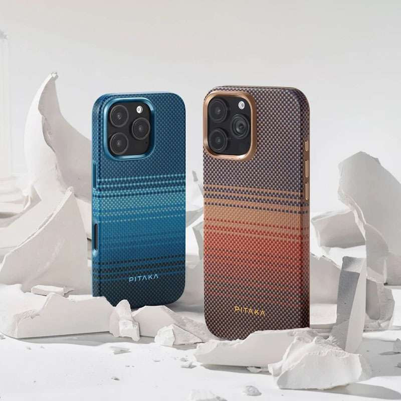 Pitaka Sunset Moonrise Military-Grade Protective Case for iPhone 16 Pro Max