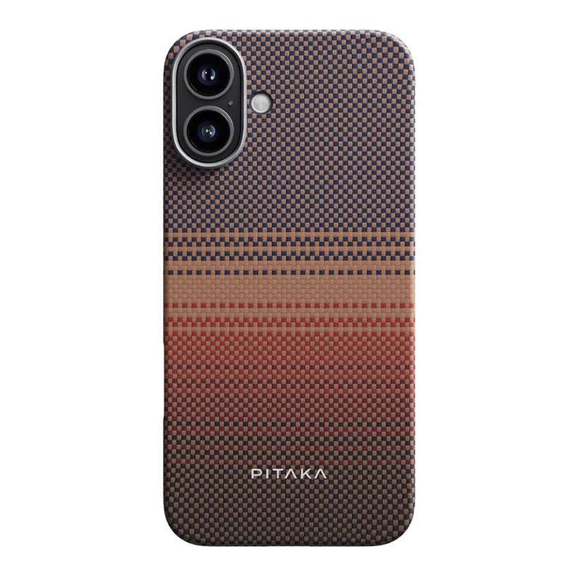 Pitaka Sunset Moonrise Tactile Woven Case for iPhone 16