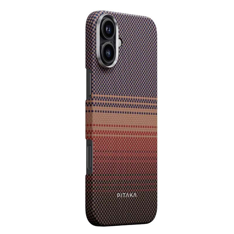 Pitaka Sunset Moonrise Tactile Woven Case for iPhone 16 Plus