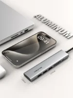 Ultra Slim Aluminum Multiport 7 IN 1 USB-C Hub for Macbook - Image 5